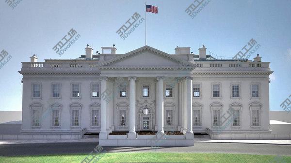 images/goods_img/20210312/3D The White House USA model/4.jpg